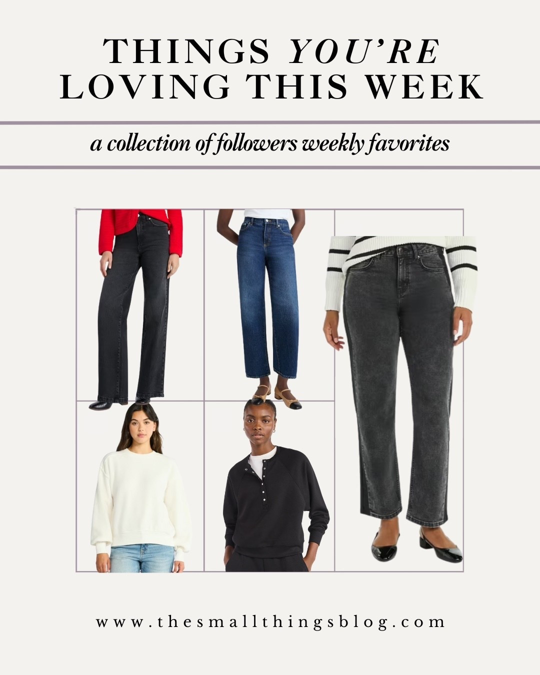 Things you’re loving, weekly best sellers

#LTKootd #LTKWorkwear #LTKFindsUnder50