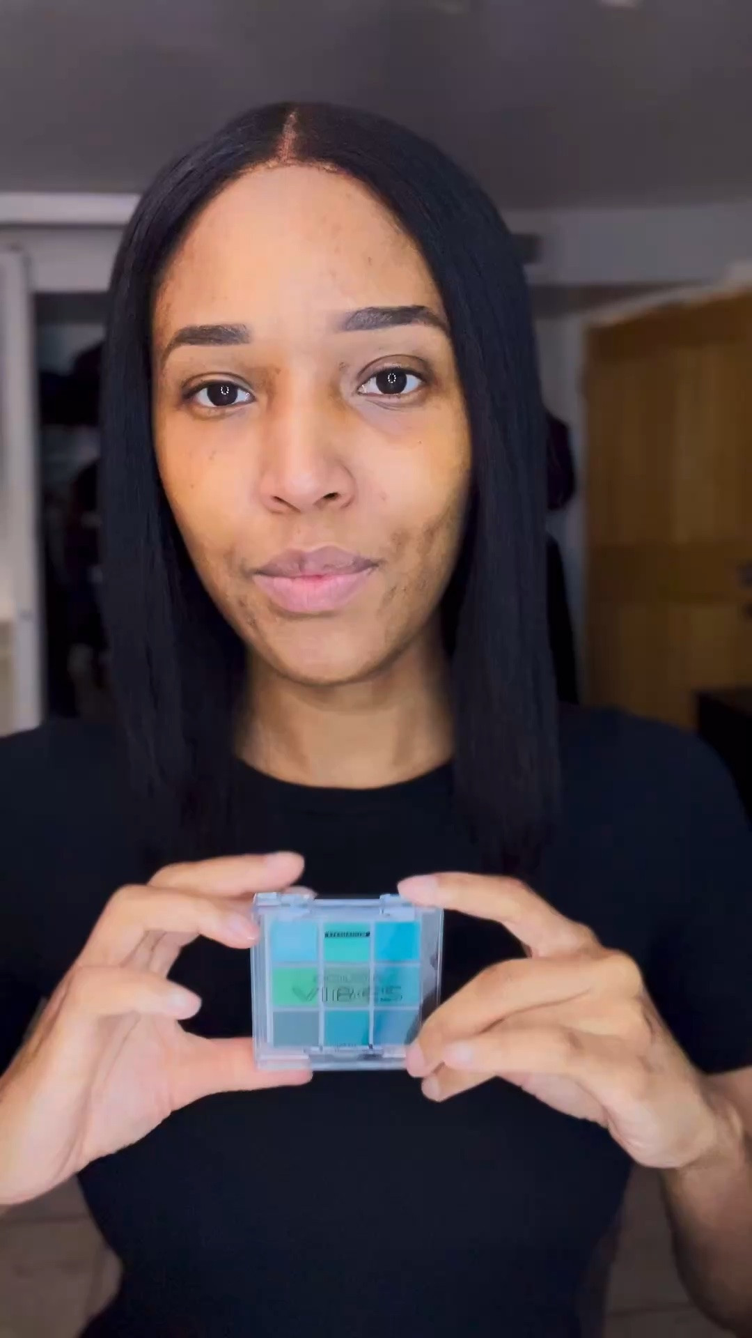 Easy fun pop of color makeup 🩵💚✨

#LTKgrwm