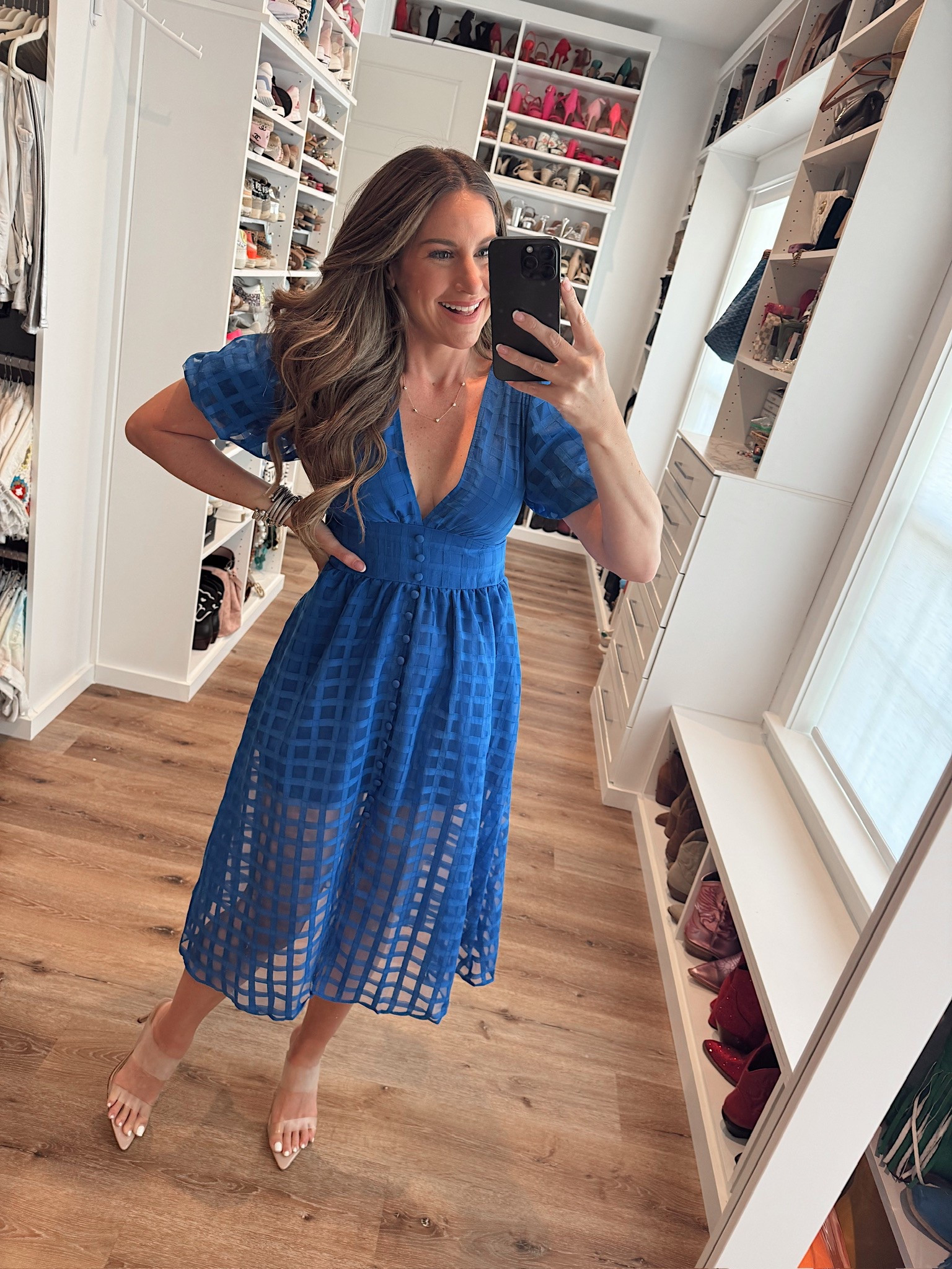 In a medium spring event guest midi, heels and accessories- fits tts.

#LTKWedding #LTKStyleTip #LTKSeasonal