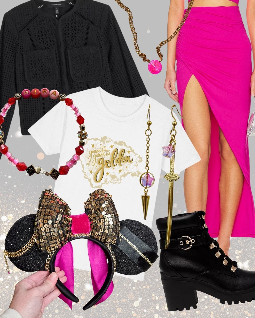 Inspired by Mira in “Golden" from “KPop Demon Hunters” 🩷⚜️