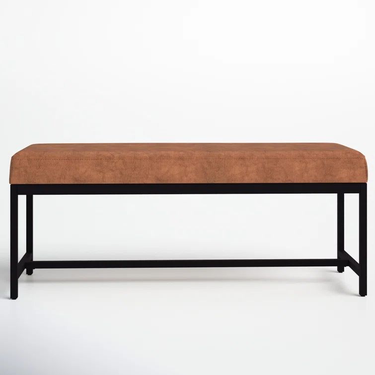 Alcott Faux Leather Bench | Wayfair North America