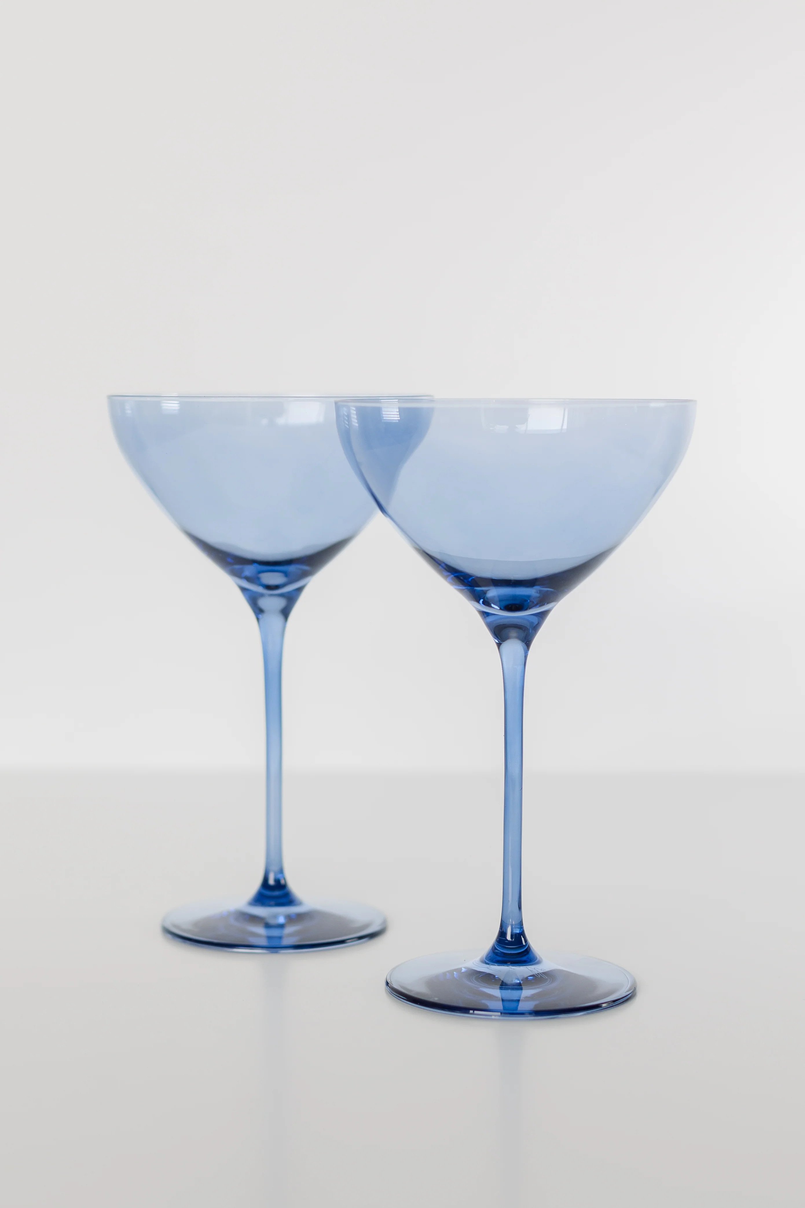 Estelle Colored Martini Glass - Set of 2 {Cobalt Blue} | Estelle Colored Glass
