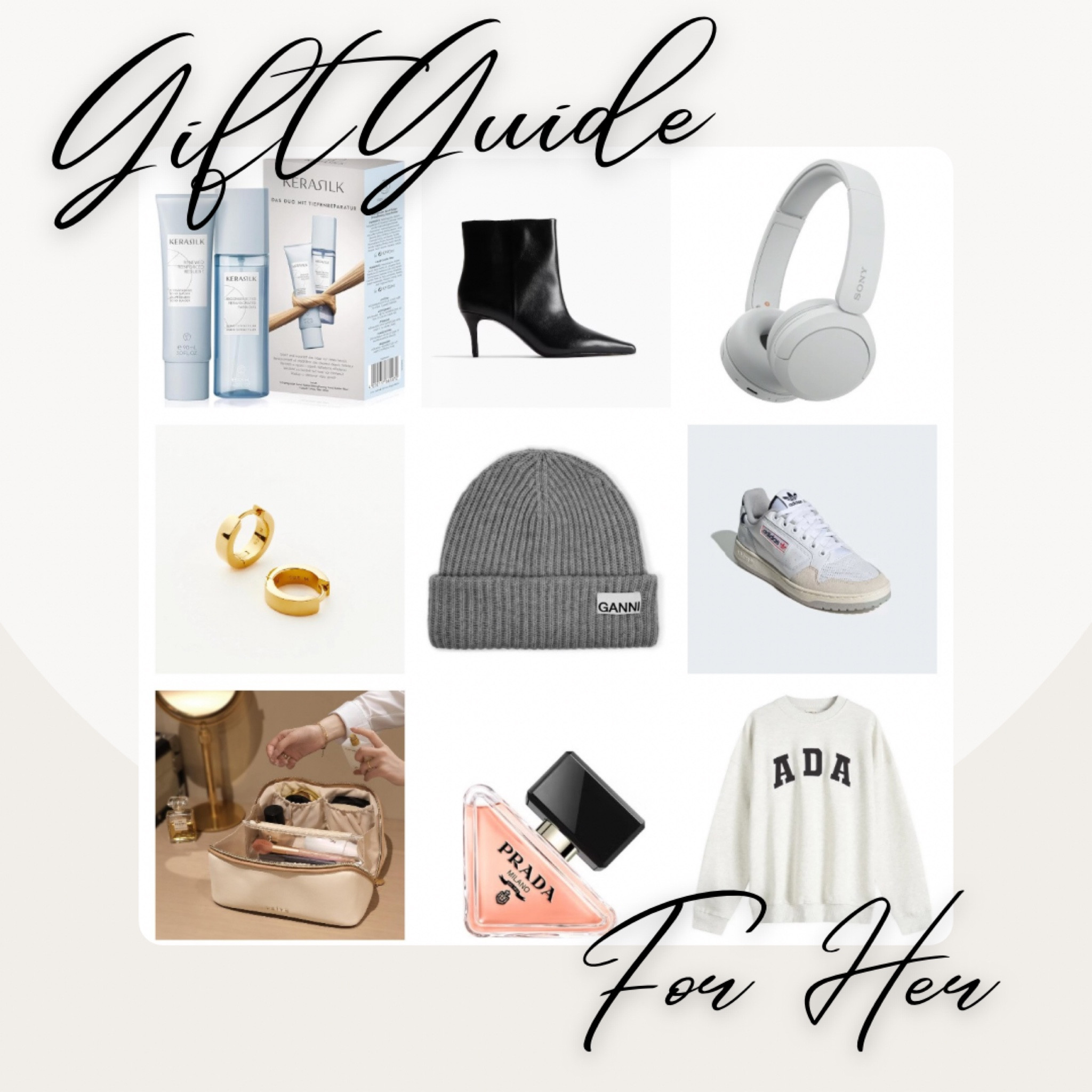 Gift Guide For Her 
Christmas ideas 🎁
#headphones #gannibeanie #blackankleboots #missomasale #adidassale 

#LTKCyberWeek #LTKuk #LTKgiftguide