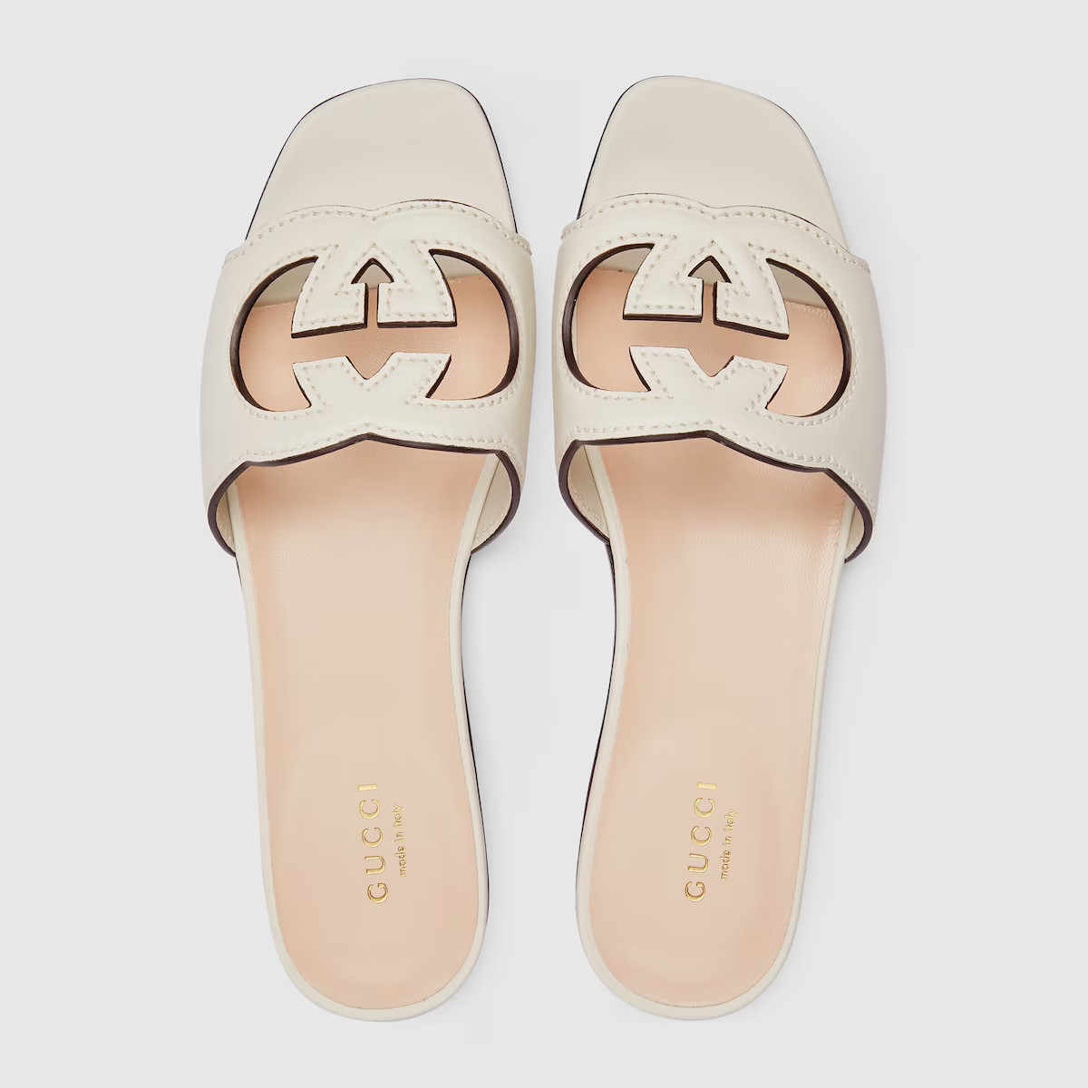 Gucci Women's slide sandal with Interlocking G | Gucci (CA)