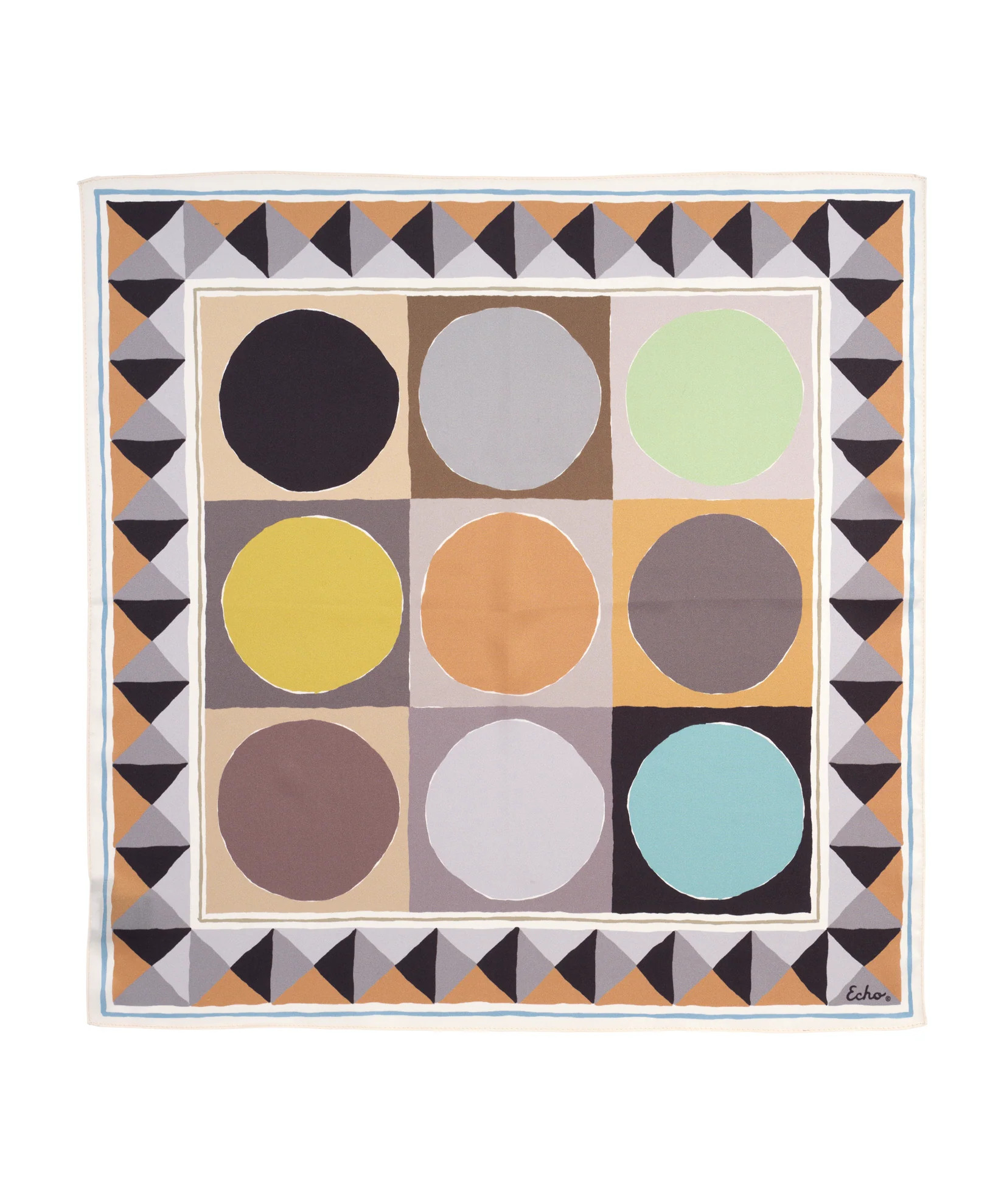 Painted Dots Silk Bandana | Echo New York