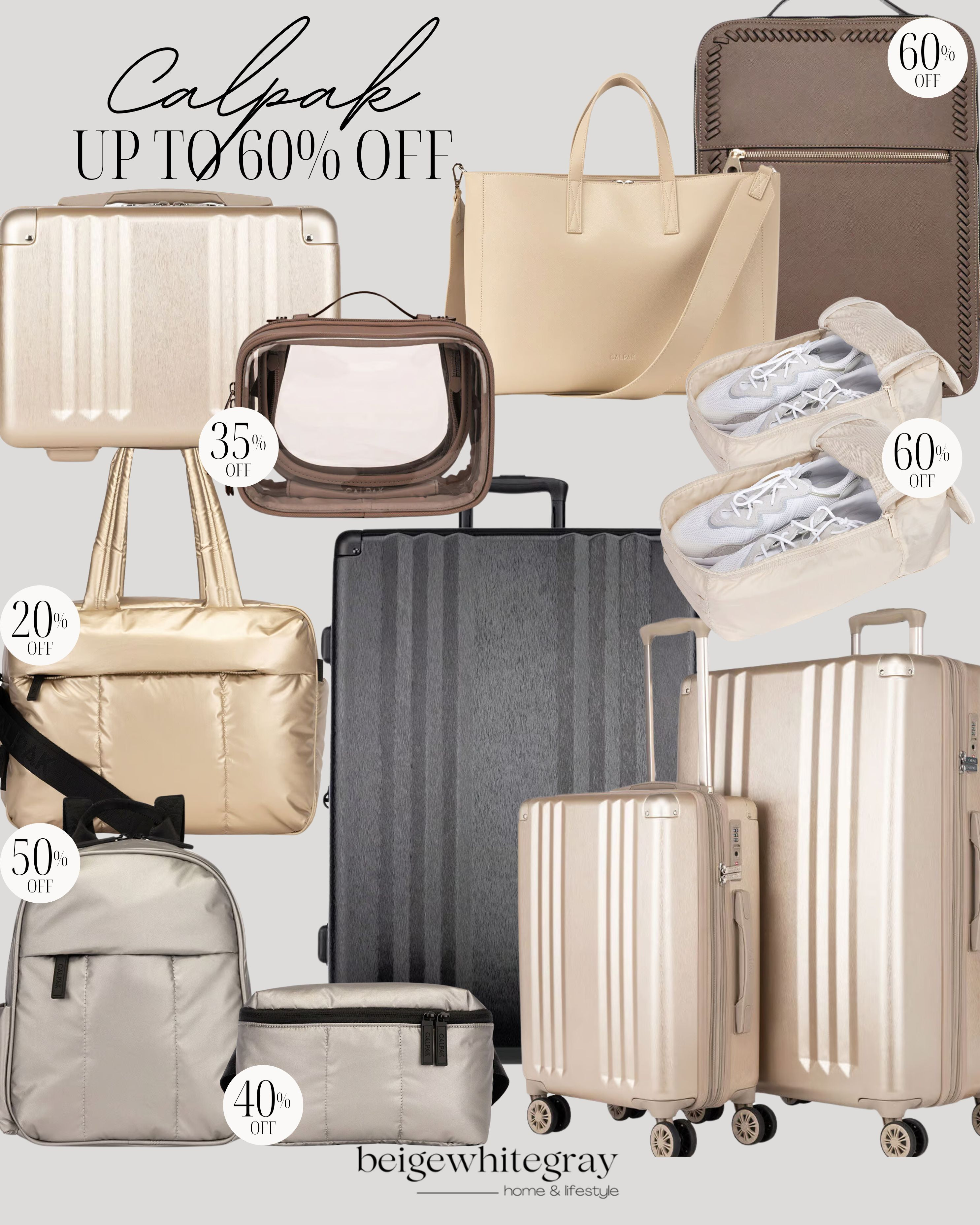 Calpak Travel Sale!
Calpak Sale / Travel Gifts / Luggage Sets / Aesthetic Luggage / Aesthetic Travel Accessories / Hardcase Luggage / Travel Backpacks / Travel Vanity Case / Gifts for Her / Gifts for Him / Packing Cubes / Makeup Bags / Travel Duffels / Weekender Bag /  

 

#LTKGiftGuide #LTKSaleAlert #LTKTravel