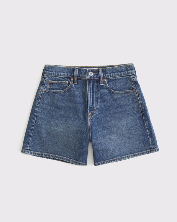 High Rise Dad Short | Abercrombie & Fitch (US)