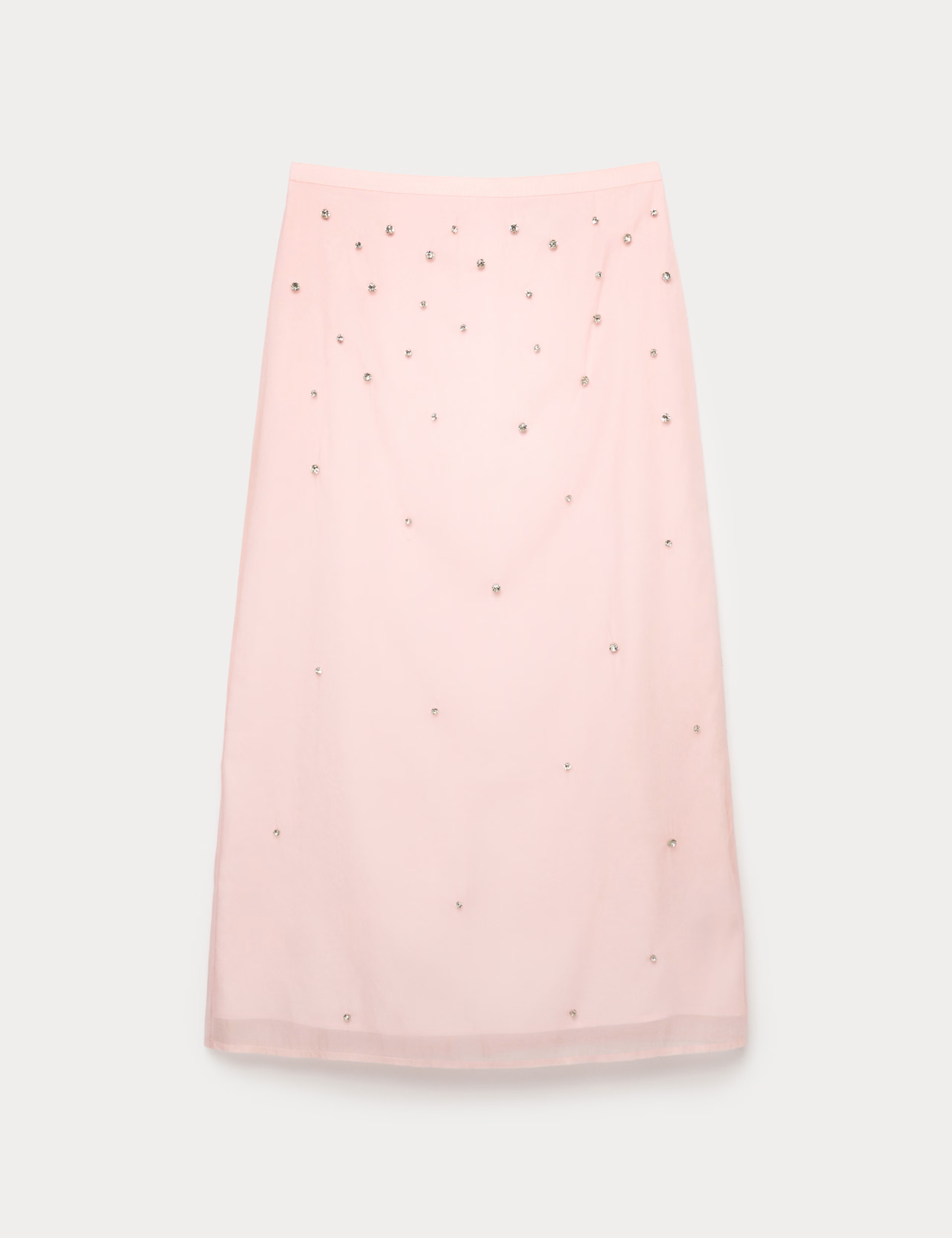 Embellished Midi A-Line Skirt | Marks & Spencer (UK)