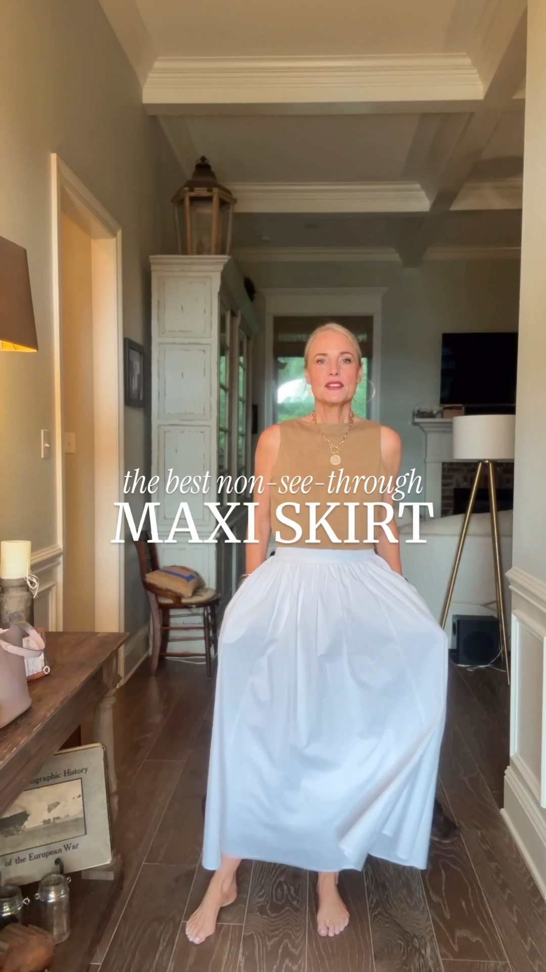 I am wearing my true size medium in both this sweater top and maxi skirt! 

#LTKTall #LTKOver40 #LTKStyleTip