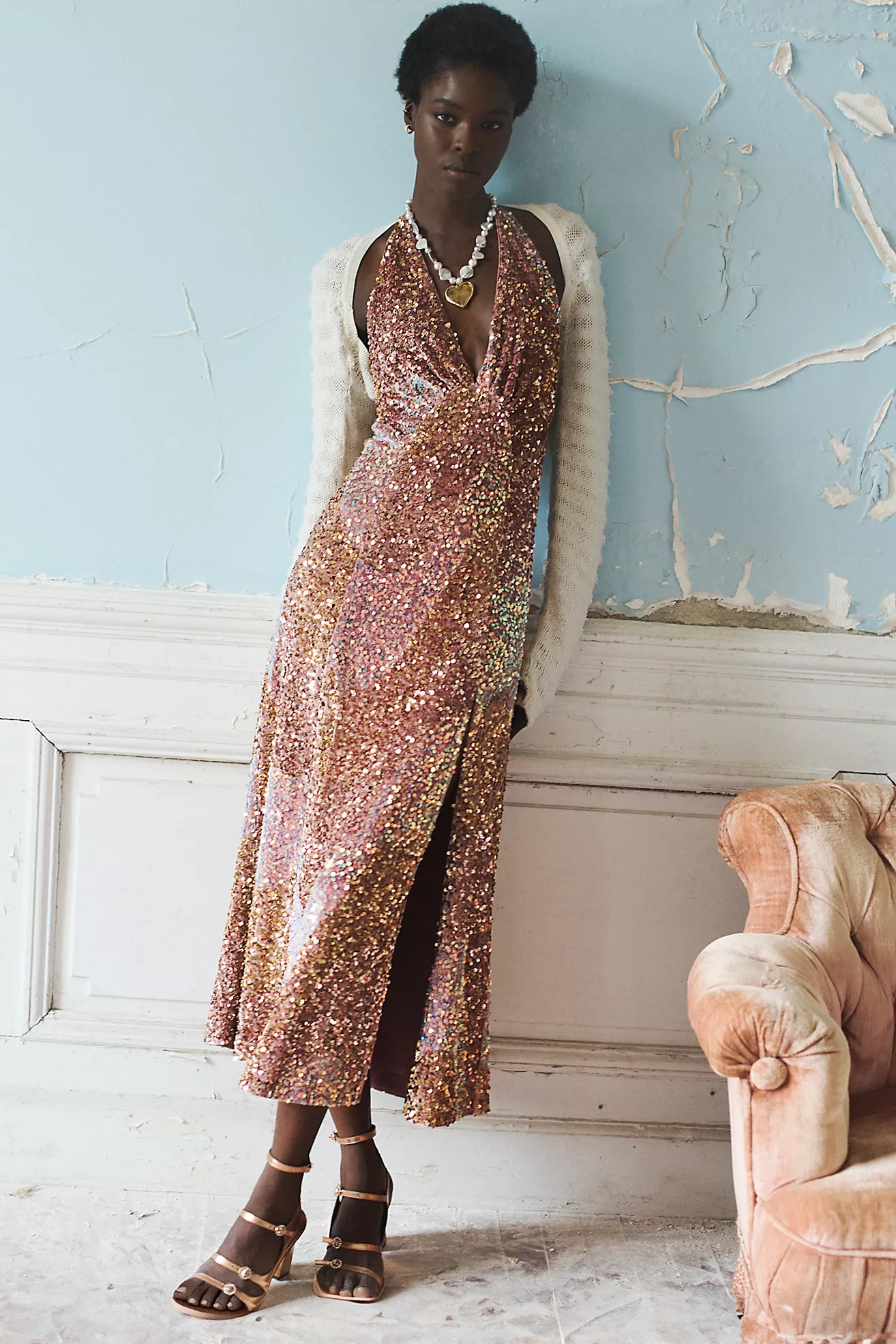 Glitter & Gold Midi | Free People (Global - UK&FR Excluded)