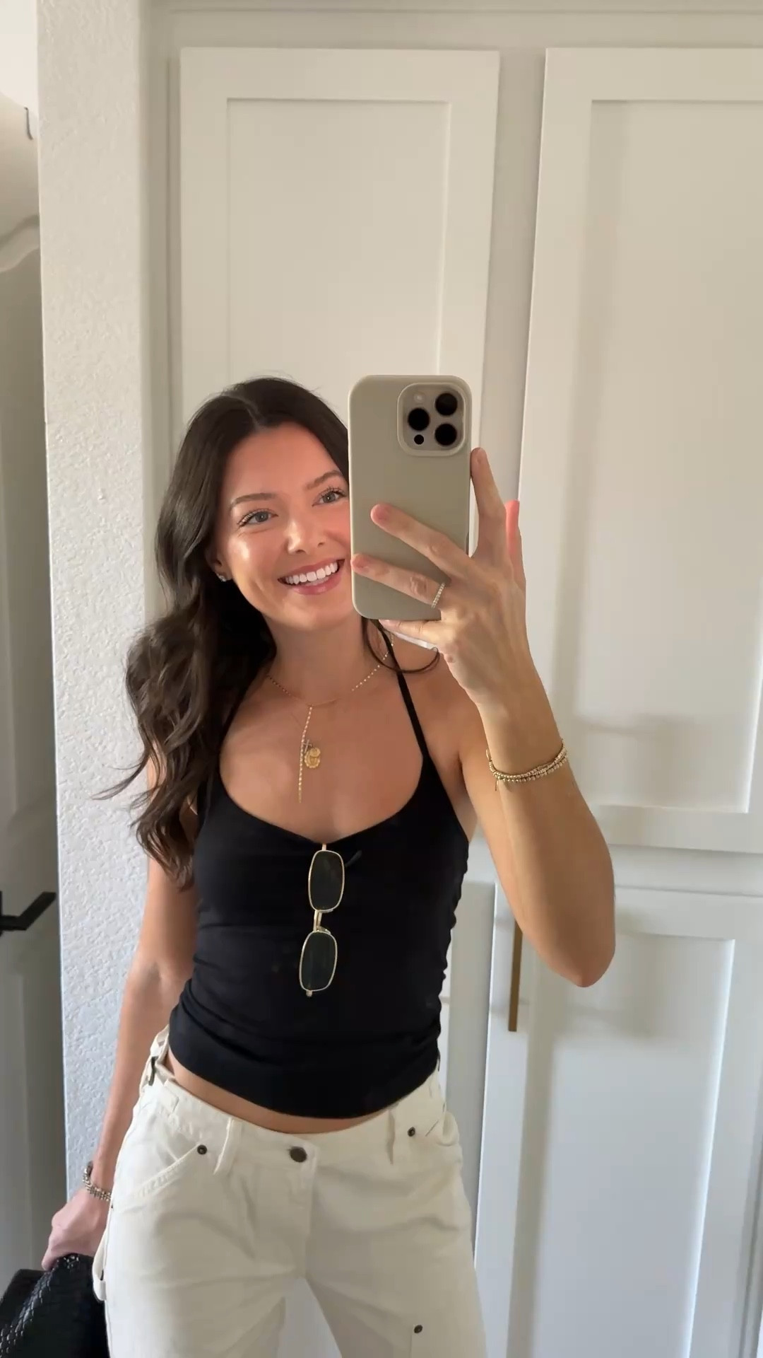 I’m 5’7” wearing a size 2 in the pants! Typically a 25 in jeans, wearing small in the top! 

#LTKootd #LTKgrwm #LTKSeasonal