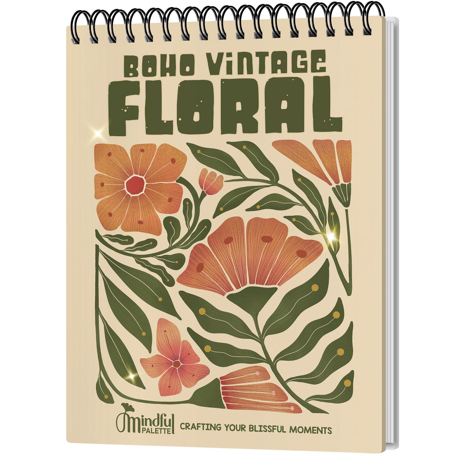 Floral Flower Coloring Books for Adults Relaxation - Stress Relief, Mindfulness Adult Coloring Book - 30 Flowers Nature Designs, Spiral Bound, Thick Paper for Markers, Relaxation Gifts for Woman | Amazon (US)