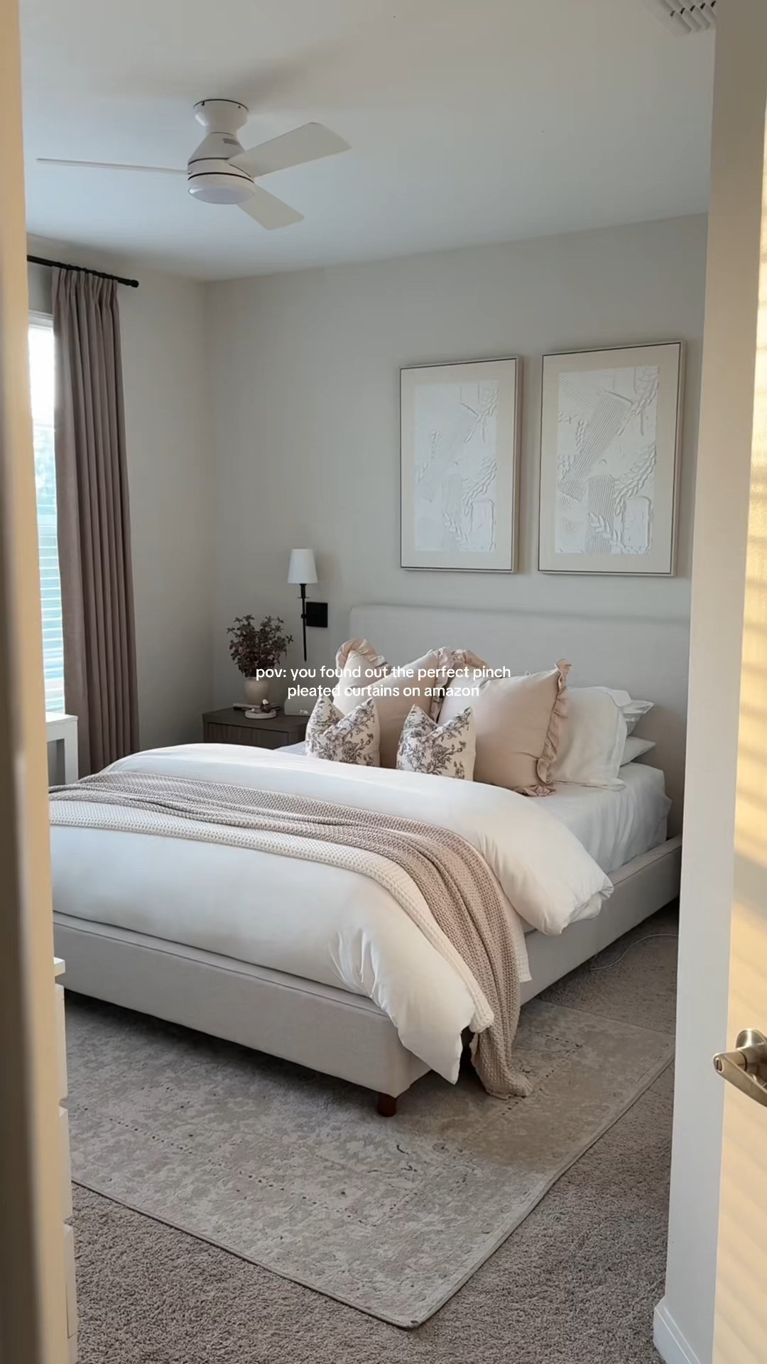 amazon pinch pleated curtains 💌

#LTKHome
