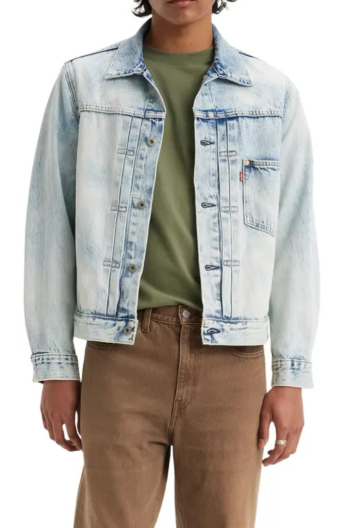 levi's Type I Denim Trucker Jacket in 1955 Salton Sea at Nordstrom, Size Large | Nordstrom