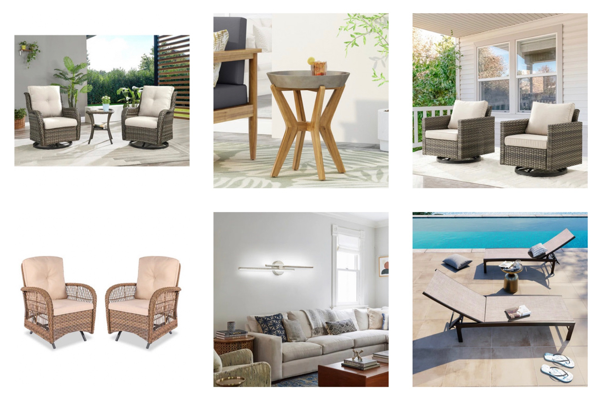 Patio furniture inspiration for our condo in Cabo! 

#LTKhome
