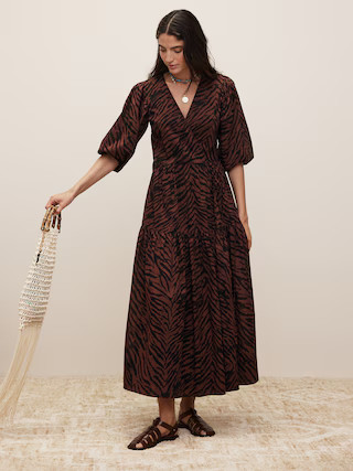 The White Lotus Cotton Wrap Dress | Banana Republic (US)