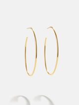 Verbena 18K Gold Earrings - 40MM | BaubleBar (US)