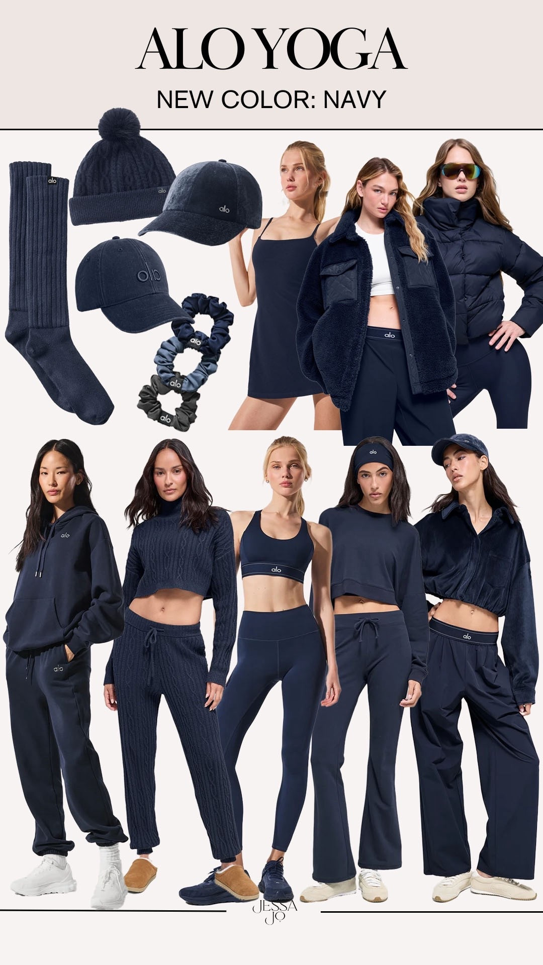 Alo yoga navy. Alo yoga new arrivals. Navy winter activewear. Chic winter activewear set  

#LTKfitnessgoals #LTKActive #LTKFindsUnder100