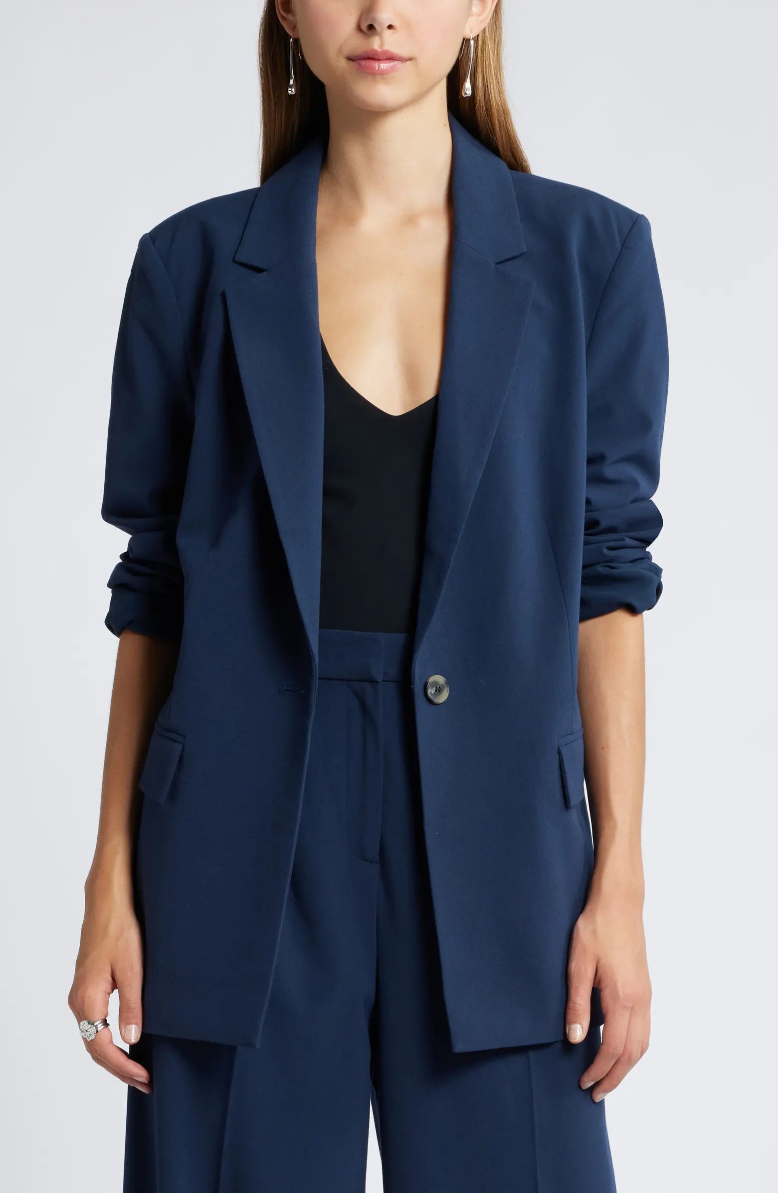 Open Edit Relaxed Fit Blazer | Nordstrom | Nordstrom