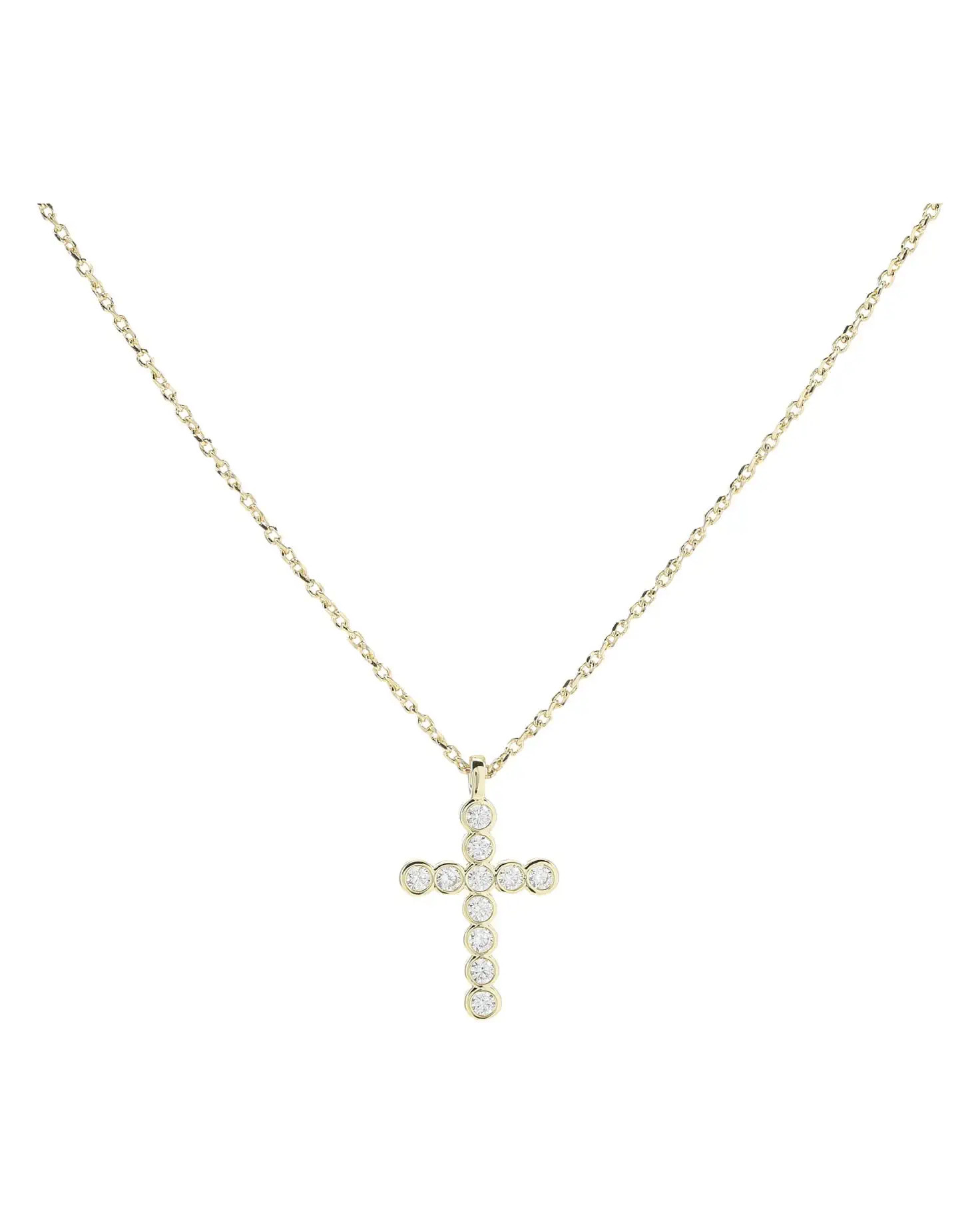 Cross Crystal Pendant Necklace | Zappos