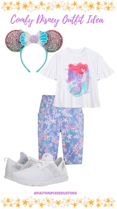 Disney Style, Comfy Disney Outfit Ideas, Disney Style, Little Mermaid Outfit, Disney Parks Outfit  

#LTKstyletip #LTKFind #LTKtravel