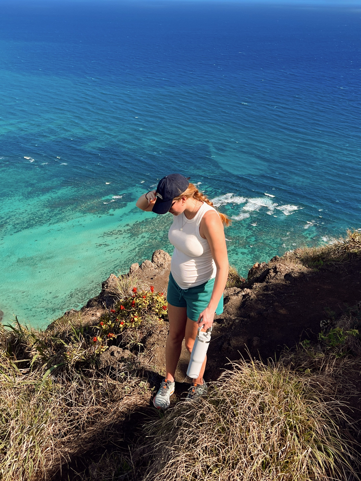 Hiking outfit in Hawaii!