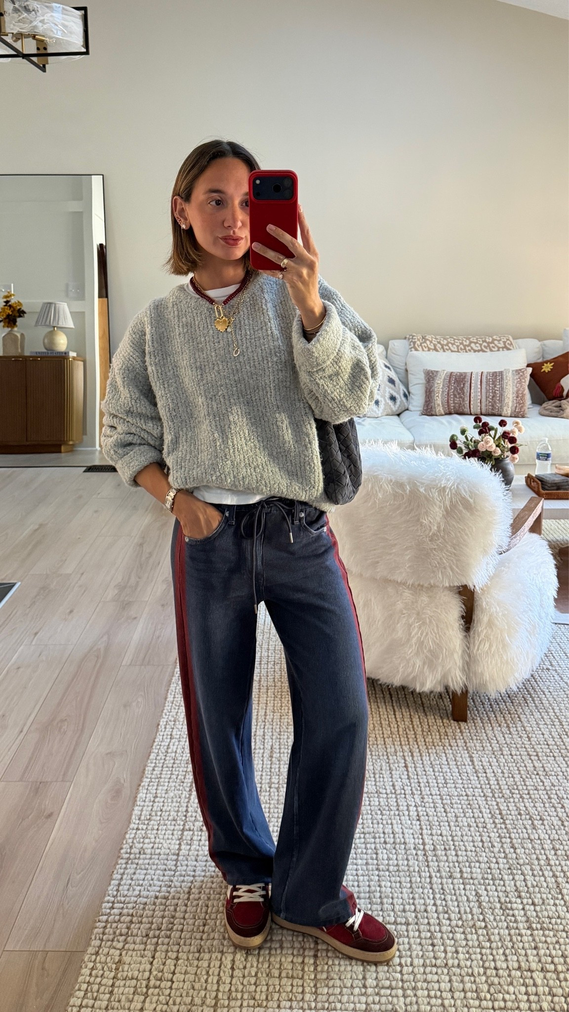 XS sweatpant jeans! Sweater is old American Vintage Zolly sweater