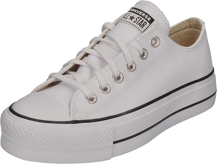 Converse Women's Chuck All Star Lift Clean Ox Sneakers | Amazon (US)