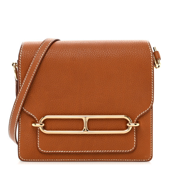 Barenia Faubourg Mini Sac Roulis Fauve | FASHIONPHILE (US)