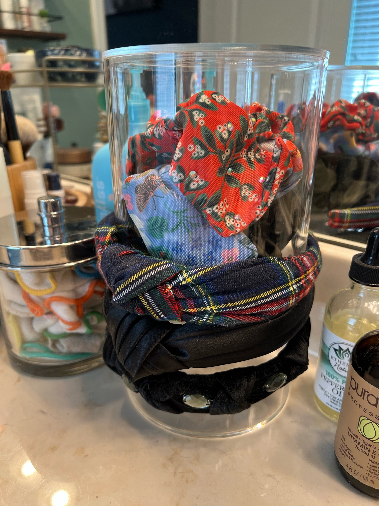 I finally found the perfect headband and scrunchie organizer! I’ve been frustrated with trying to organize my hair accessories, especially scrunchies and headbands, but this option from Amazon is absolutely ideal — and under $20! ✨💚 Tagging the organizer I bought, plus another I considered, along with the headbands and scrunchies!

#LTKhome #LTKsalealert #LTKbeauty