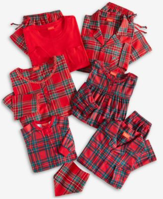 Holiday Lane Brinkley Plaid Family Pajamas Macys Exclusive | Macy's