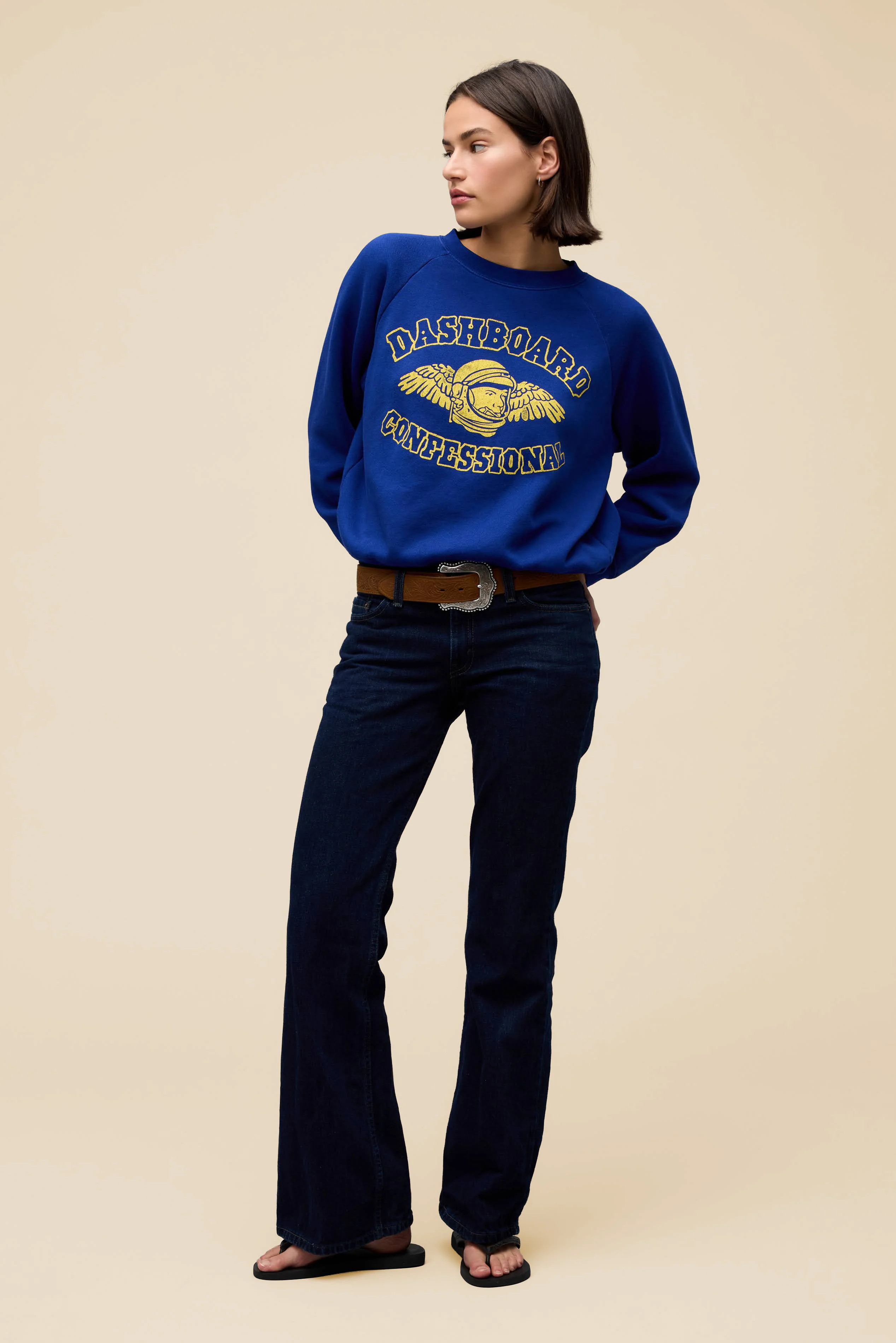 Dashboard Confessional Paceman Shrunken Raglan Sweatshirt | Daydreamer