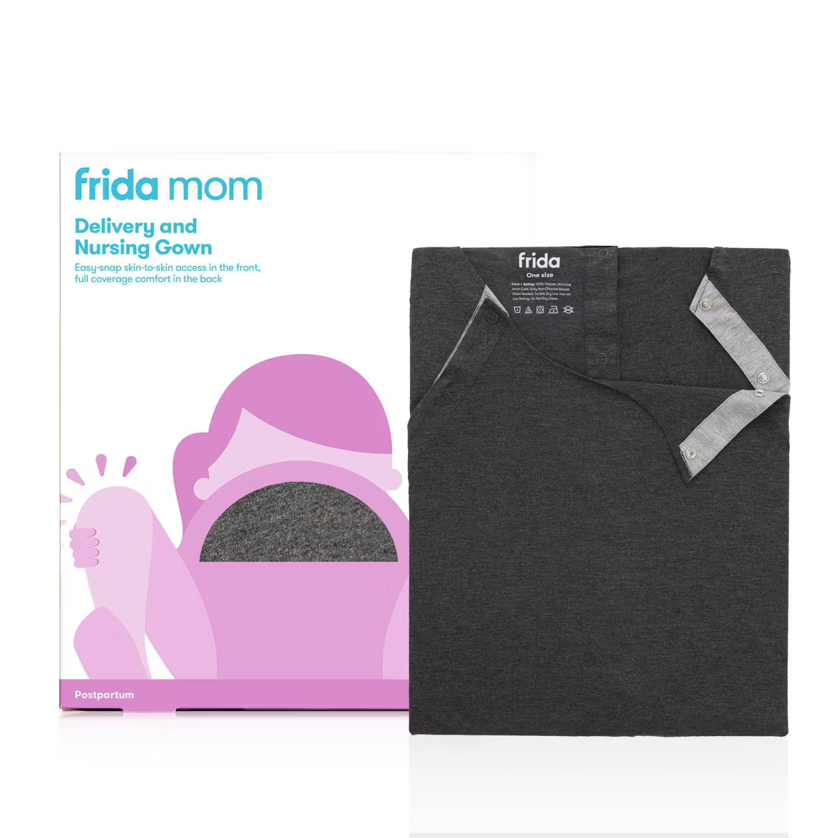 Frida Mom Delivery and Nursing Gown | Target