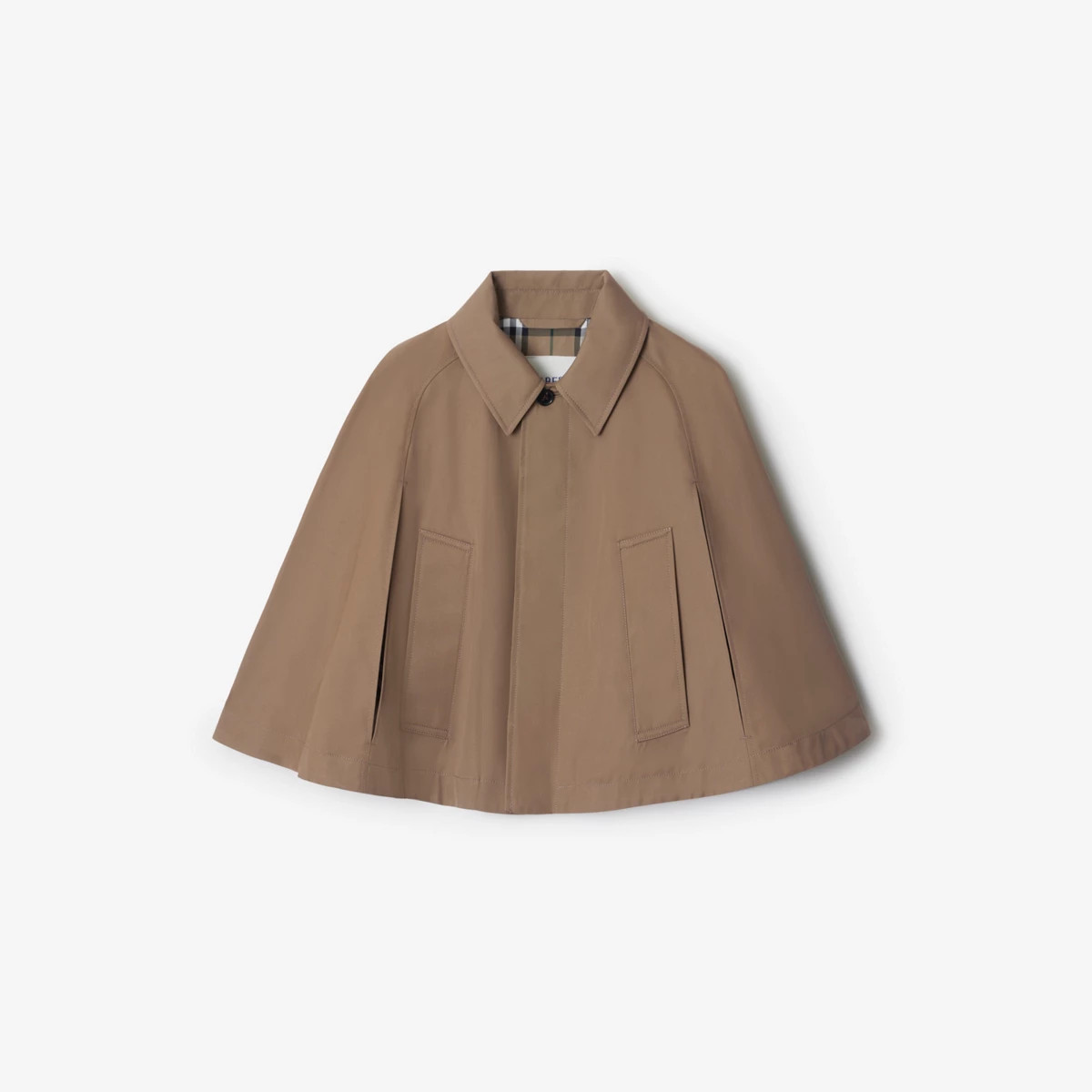 Burberry Cotton Blend Cape, Size: M | Burberry (US)