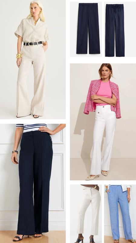 Linen pants 

#LTKworkwear #LTKSeasonal #LTKsalealert