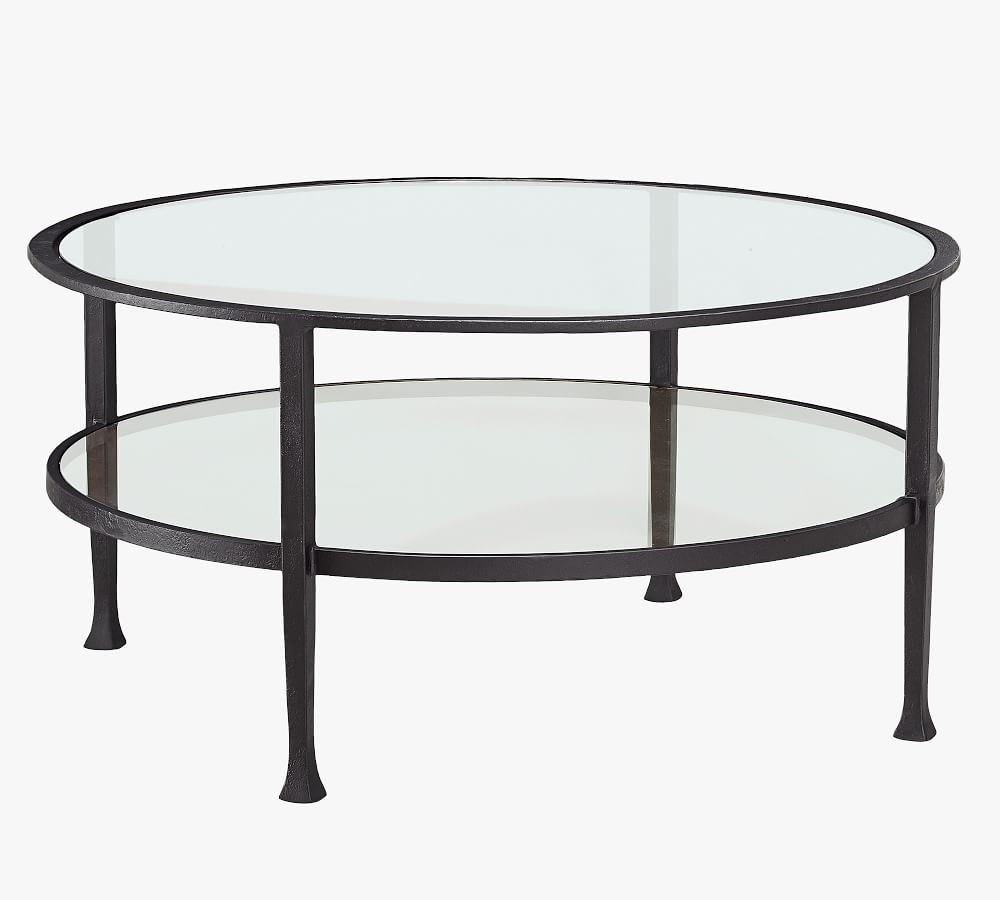 Tanner 36" Round Coffee Table | Pottery Barn (US)