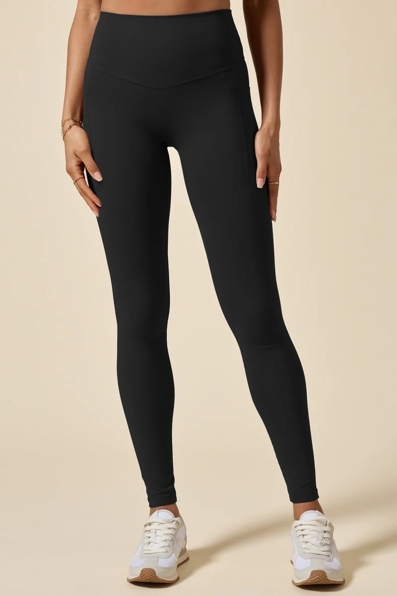 Supersculpt\u2122 Legging with Pockets - Black | POPFLEX