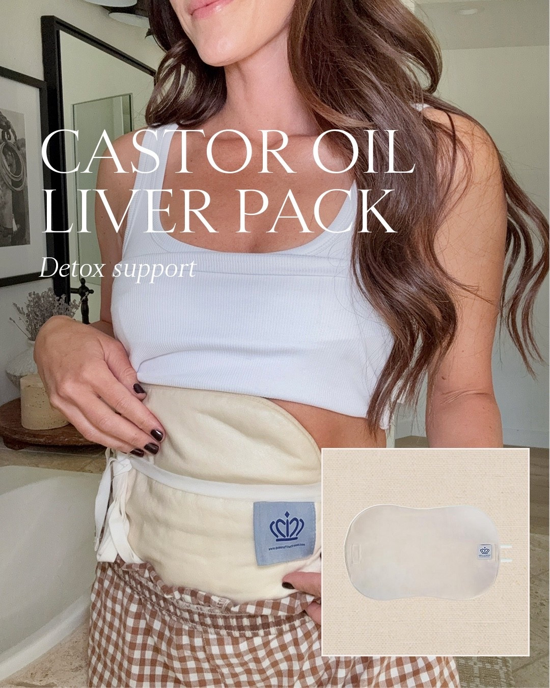 Castor oil liver pack for detox support 👏🏻

Amazon home 
Wellness
Selfcare 

#LTKHome #LTKselfcare