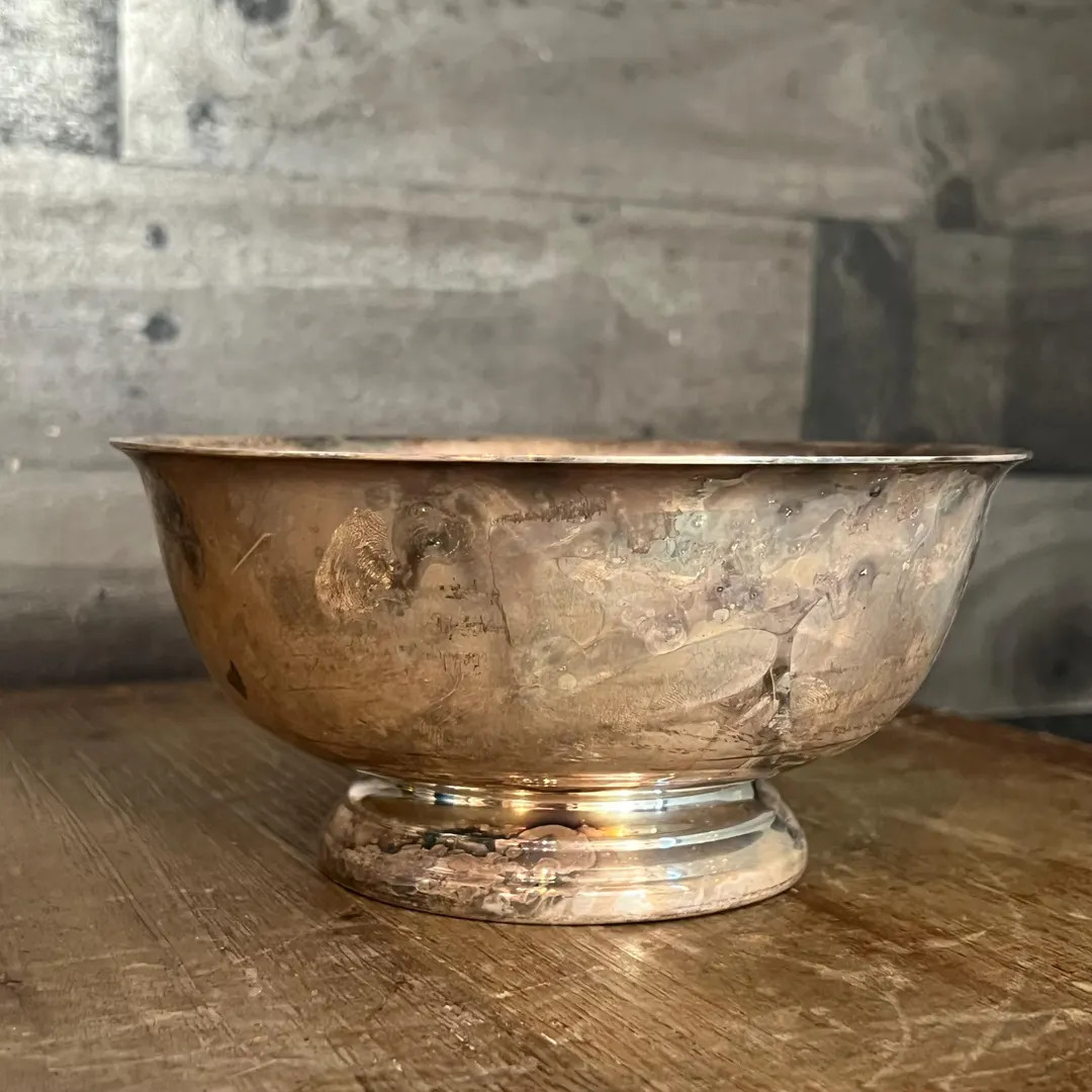 Vintage Gorham Silverplated Round Compote Pedestal Bowl - YC779 - Etsy | Etsy (US)