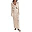 Saodimallsu Womens Crochet Swim Cover Up 2 Piece V Neck Long Sleeve Wrap Tie Crop Tops Beach Boho... | Amazon (US)