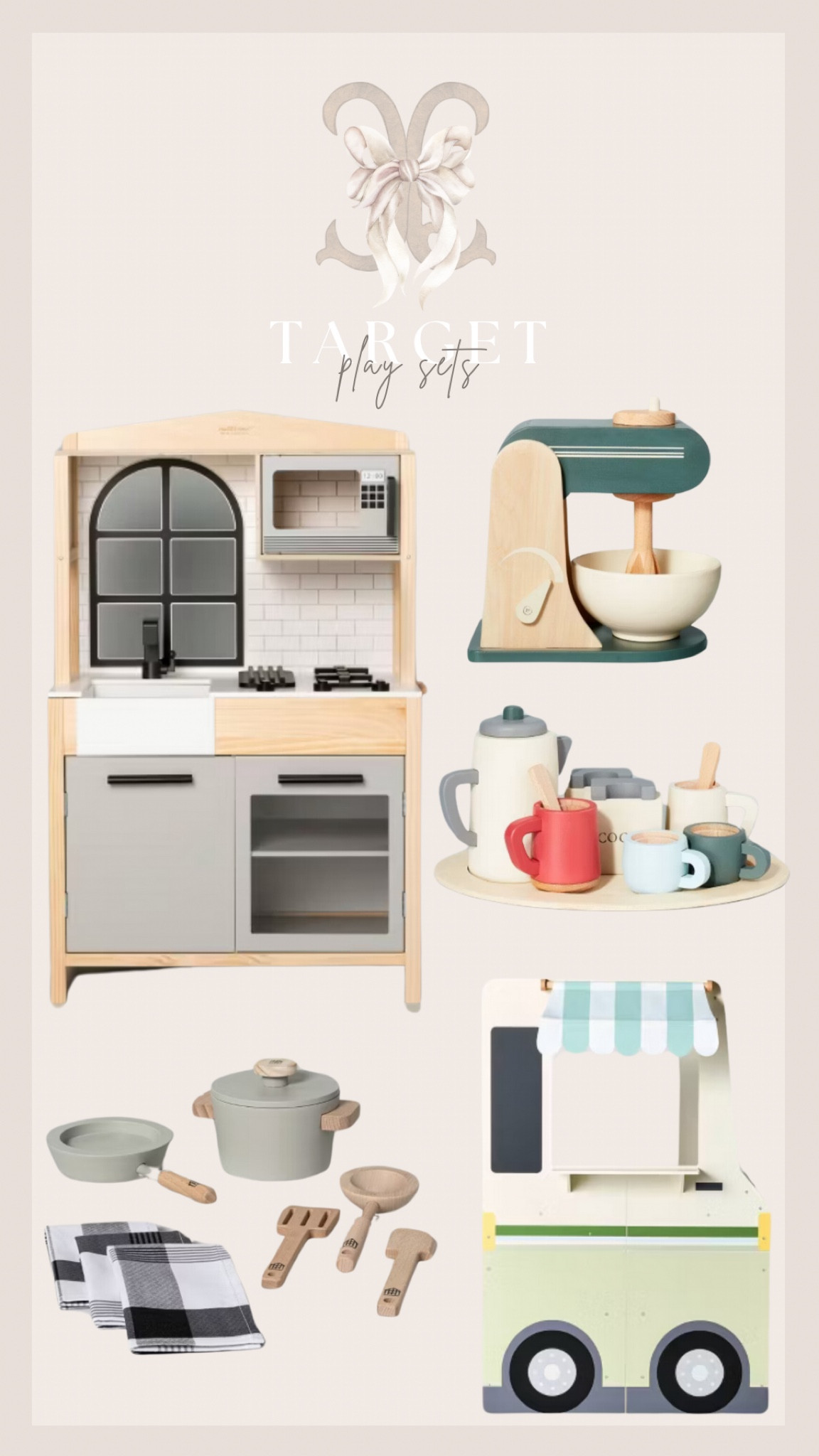 Beautiful play sets you won’t want to hide in the toy chest 🤪 

#LTKKids