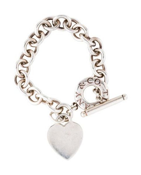 Tiffany & Co. Heart Tag Toggle Bracelet Silver | The RealReal