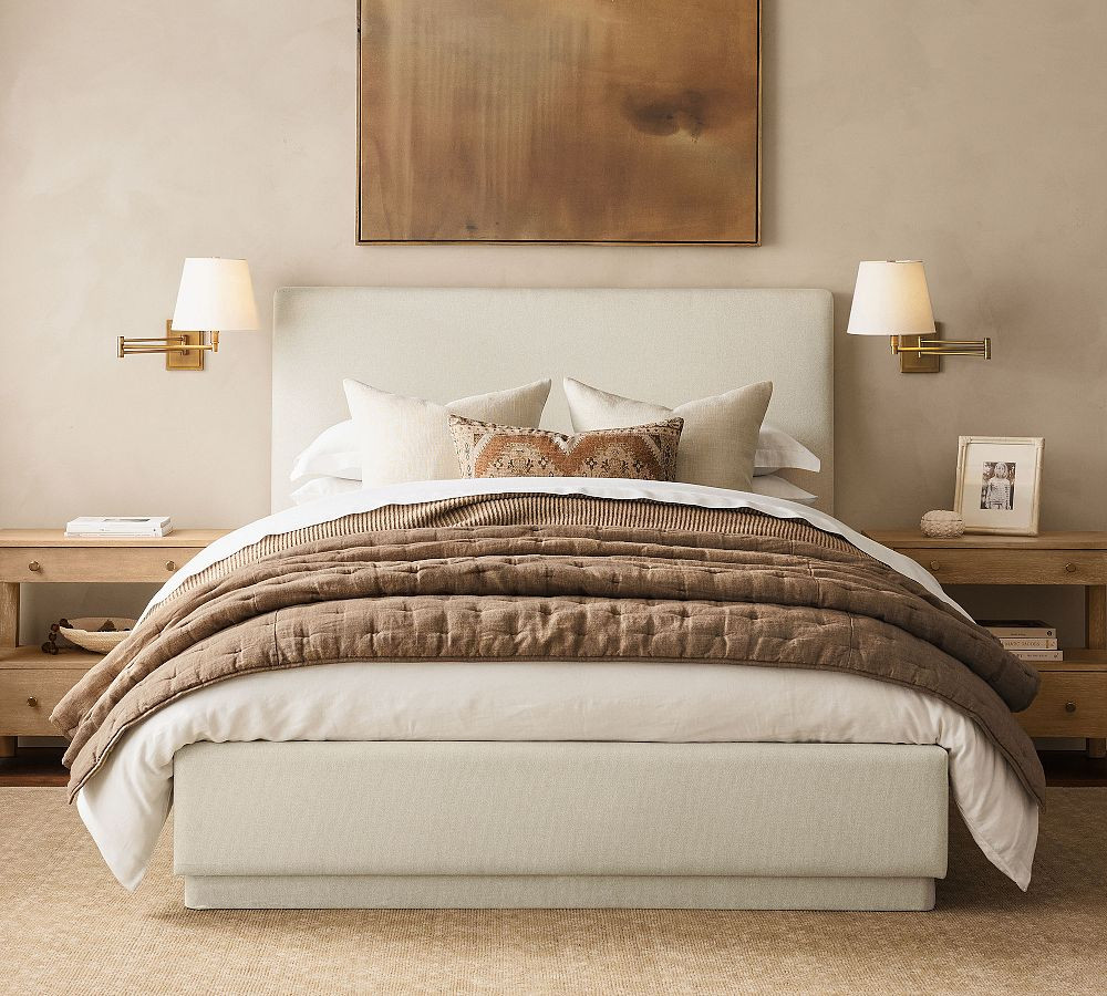 Leah Iron Swing Arm Sconce (14") | Pottery Barn (US)