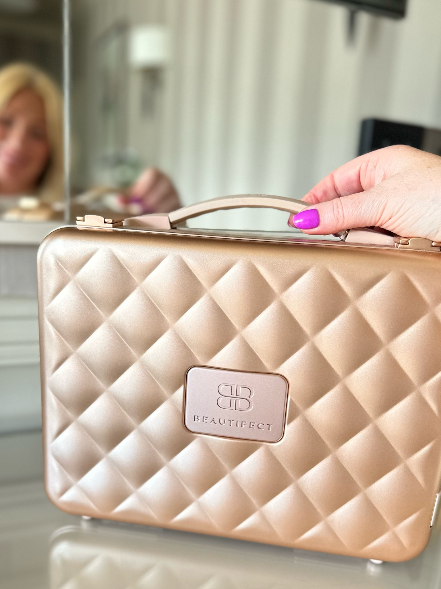 The perfect make up case with led lighting, take it anywhere with you 💗
Limited edition Rose gold from Beautifect 

#LTKtravel #LTKbeauty #LTKFind