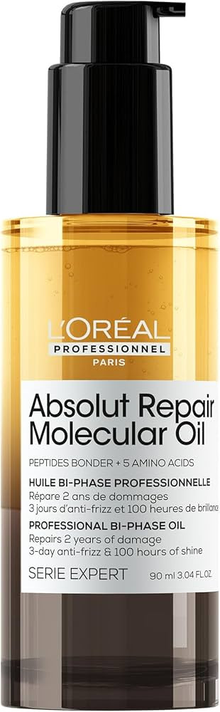 L'Oréal Professionnel Paris Absolut Repair Molecular High Shine Hair Oil – Lightweight Fast-Ab... | Amazon (US)