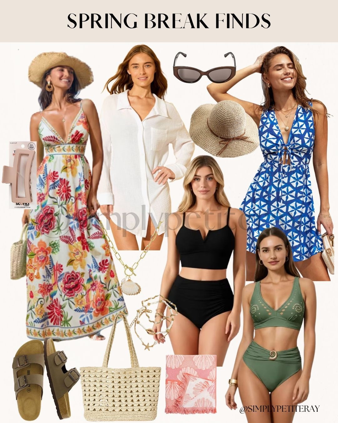 Get vacation-ready with these essential spring break finds! 🌴

I am obsessed with the vibrant floral maxis, chic high-waisted swimwear, and textured straw accessories. Whether you’re heading to the beach or a tropical resort, these looks will keep you stylish and sun-ready all week. ☀️🌊

#SpringBreakStyle #VacationOutfit #ResortWear #SummerVibes #BeachDayEssentials #TravelOOTD #AmazonFashion #LTKTravel

#LTKootd #LTKSwim #LTKTravel