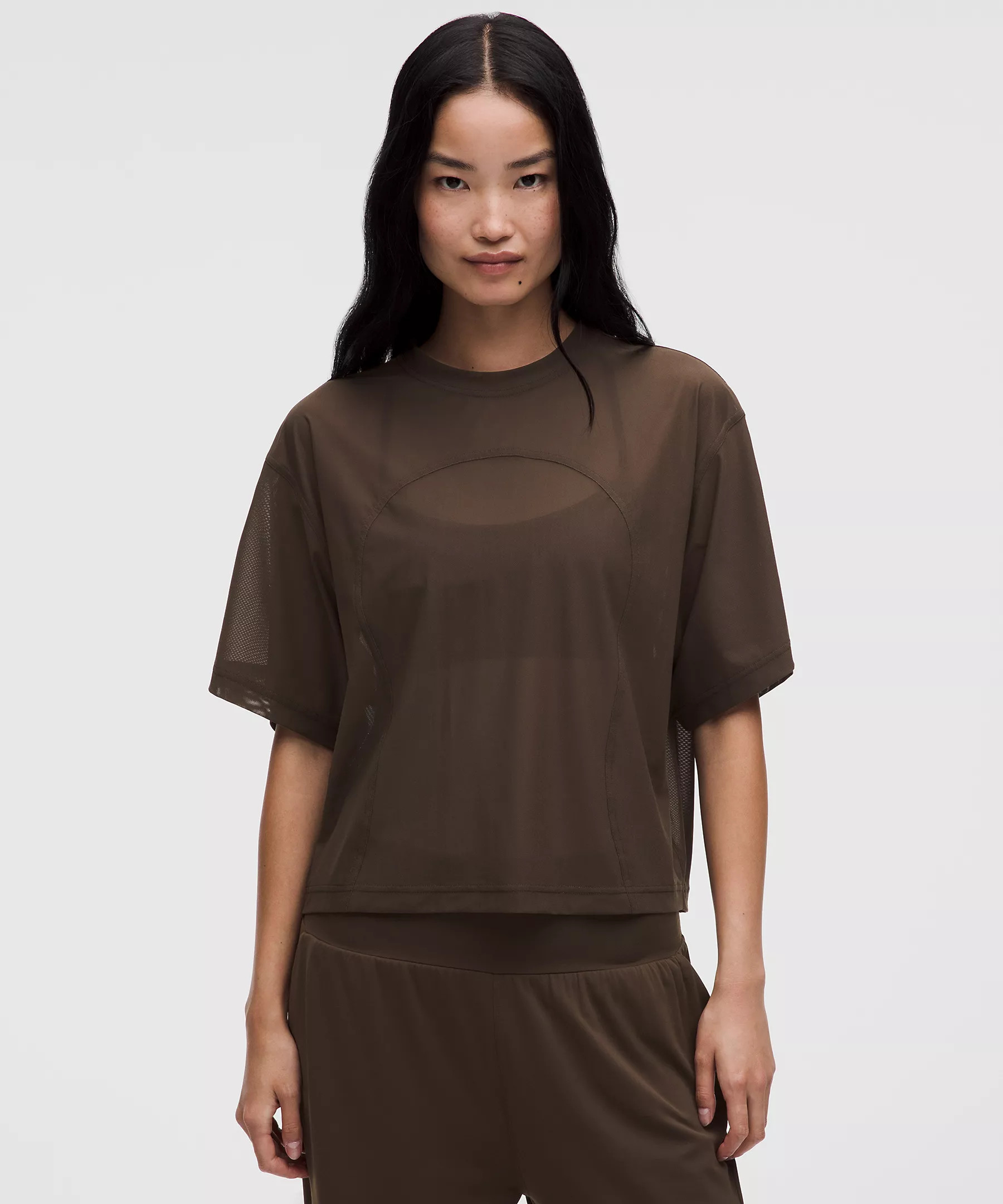 Stretch Mesh Relaxed-Fit T-Shirt | Lululemon (US)