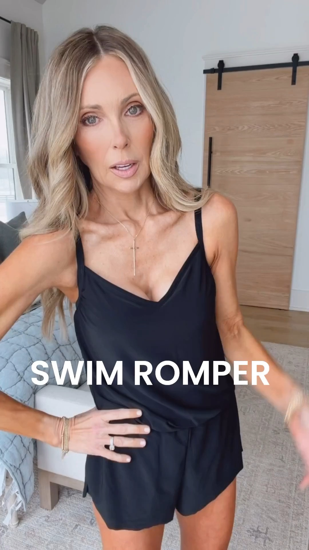 Such a good swim find from Target. Flattering, full coverage, adjustable straps, and it even has pockets.

#LTKSwim #LTKmomlife #LTKOver40