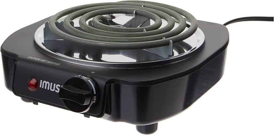 IMUSA USA Electric Single Burner, Black | Amazon (US)