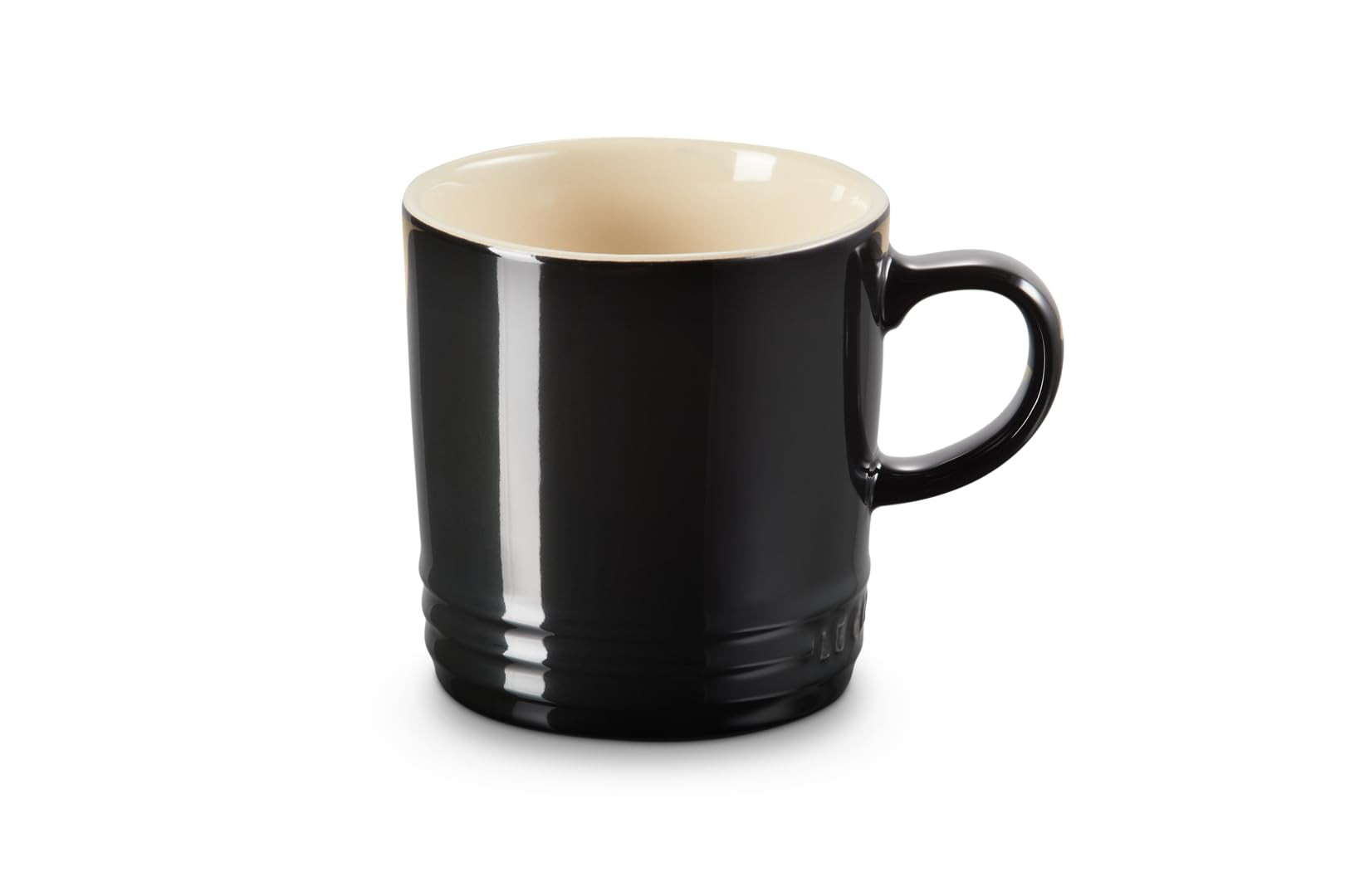 LE CREUSET Stoneware Coffee Mug, 350 ml, Black Onyx, 70302351400002 | Amazon (UK)